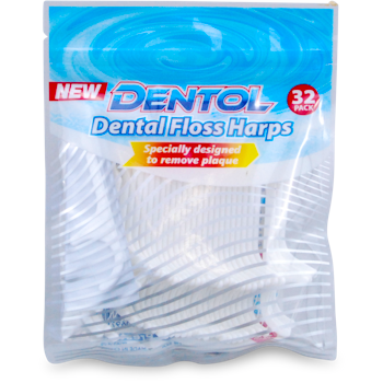 Dentol Dental Floss Harps 32 Pack