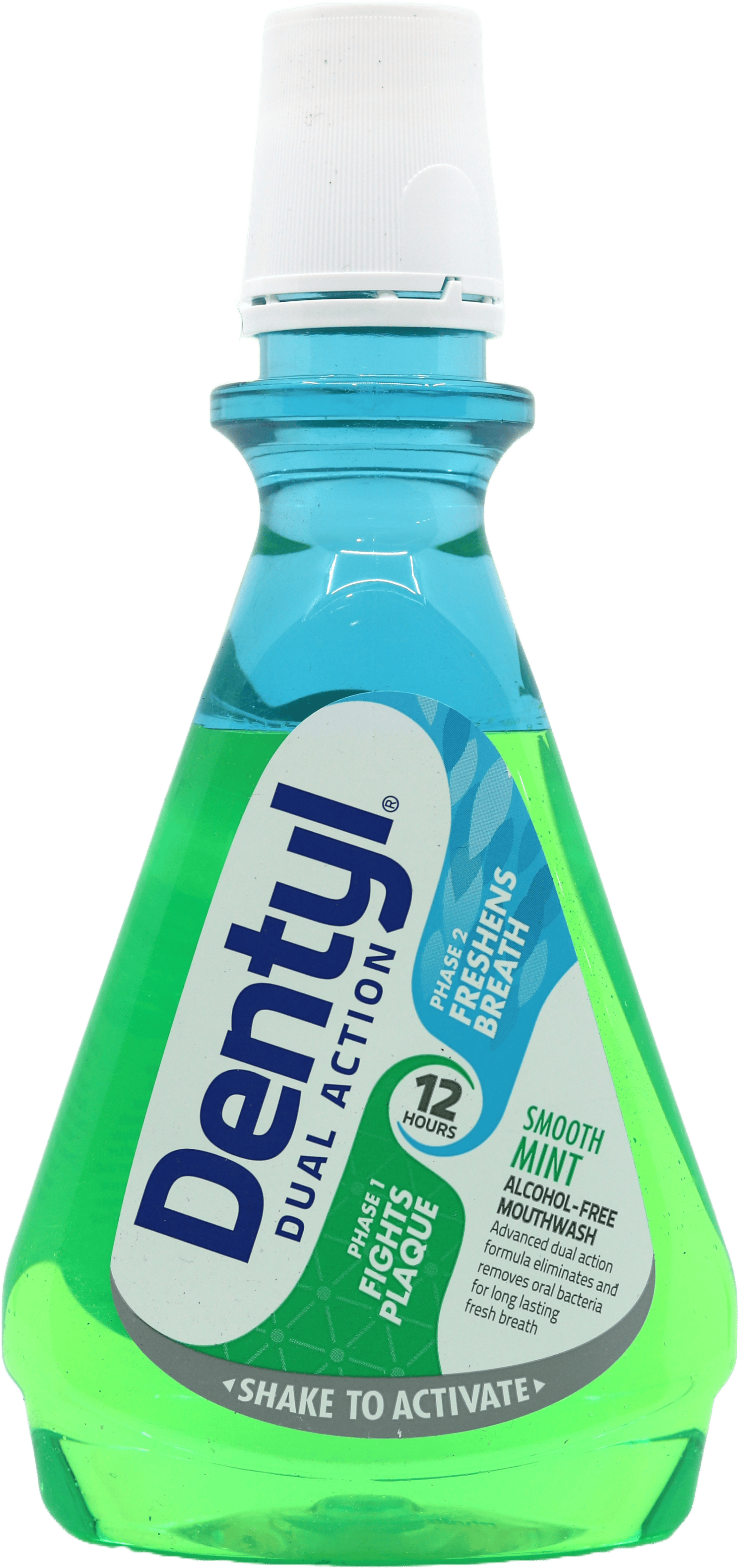 Dentyl Dual Action Smooth Mint Mouthwash 500ml