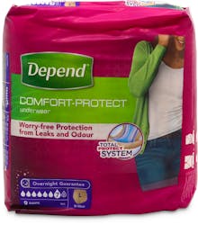 Depend Comfort Protect For Women Large 9 Pack