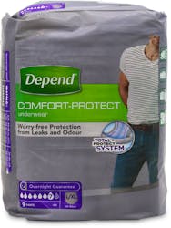 Depend Comfort Protect For Men Large/Extra Large 9 Pack