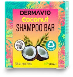 Derma V10 50g Shampoo Bar Coconut