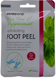 Derma V10 Tea Tree And Peppermint Exfoliating Foot Peel