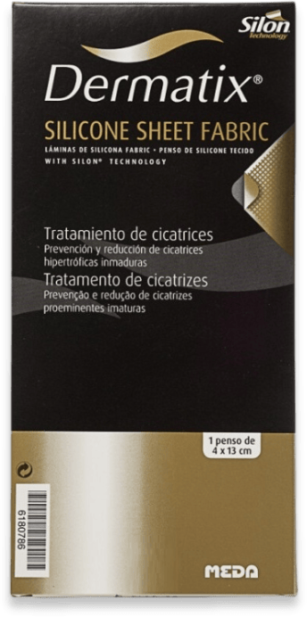 Dermatix Silicone Sheet Fabric 13cm x 13cm