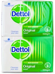 Dettol Anti-Bacterial Original Soap 100g 2 Pack
