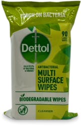Dettol Antibacterial Multi-Surface Wipes 90 Pack