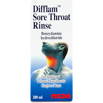 Difflam Sore Throat Rinse 200ml | medino