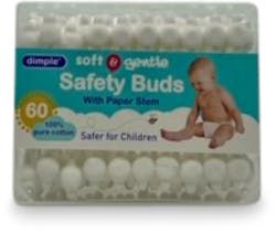 Dimple Safety Cotton Buds x 60