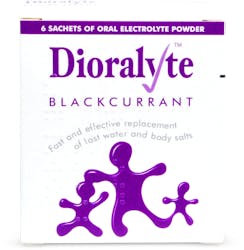 Dioralyte Blackcurrant 6 Sachets