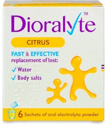 Dioralyte Citrus 6 Sachets