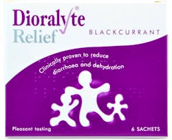 Dioralyte Relief Blackcurrant 6 Sachets