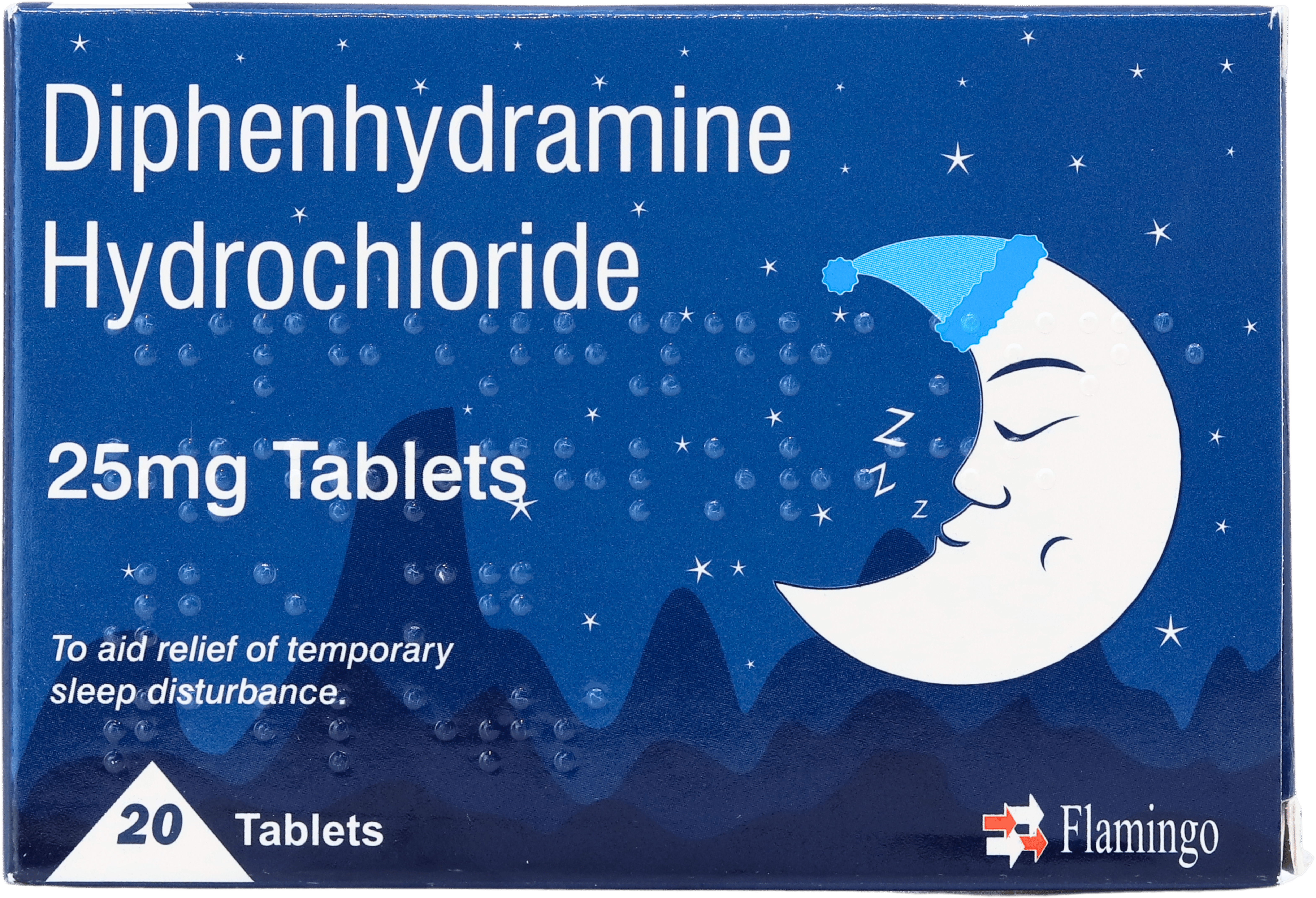 Sleep Aid - Diphenhydramine 25mg 20 tablets