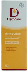 Diprobase Emollient Eczema Dry Skin Cream 50g