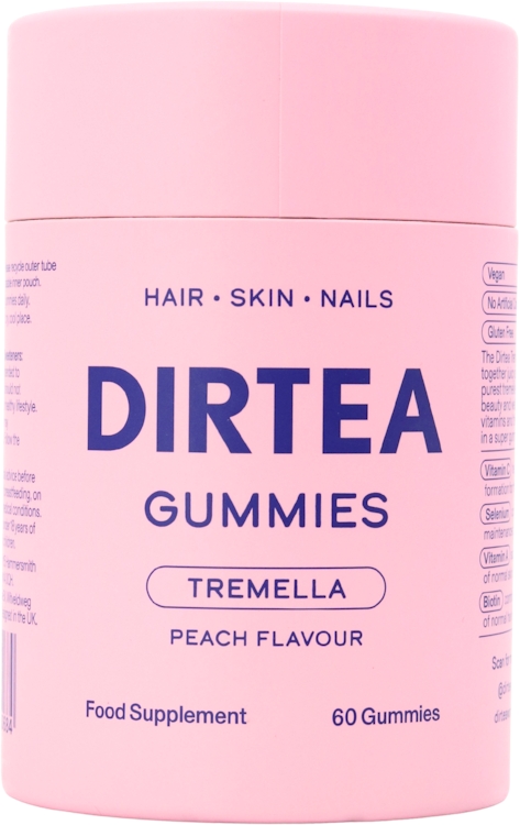 Dirtea Tremella Beauty Gummies Peach Flavour - 60 Gummies