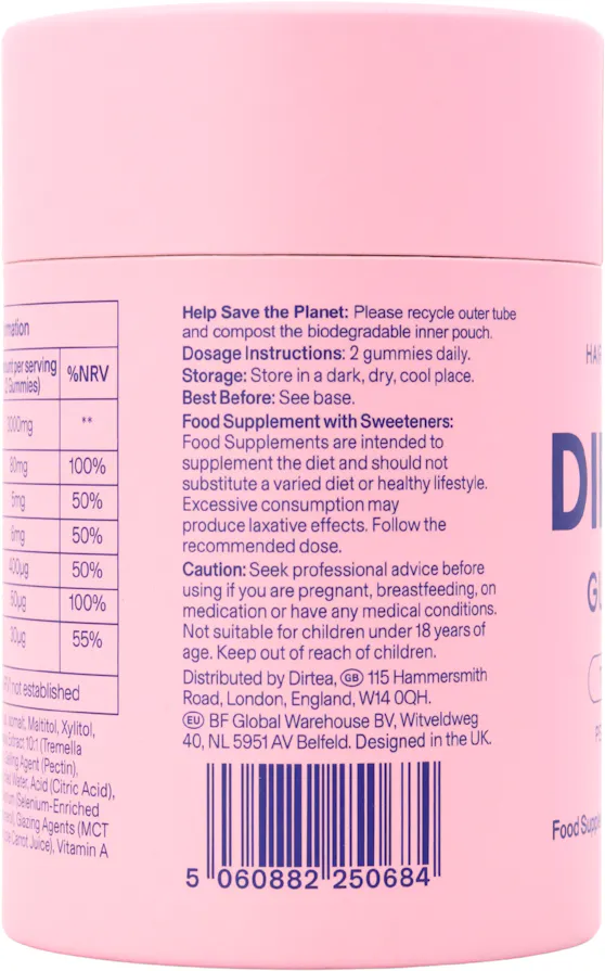 DIRTEA Tremella 60 Gummies - 3
