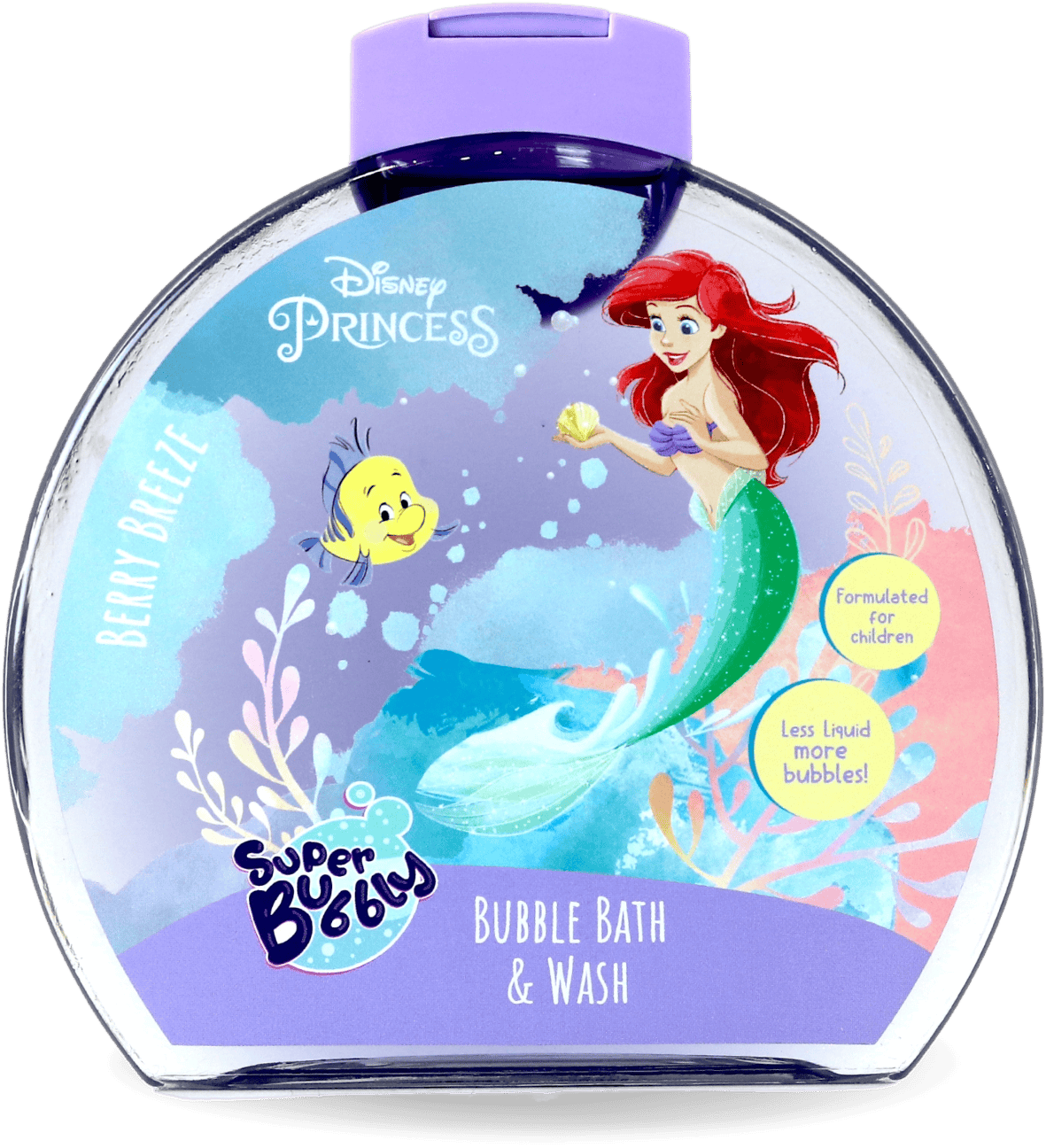 Disney Princess Berry Breeze Bubble Bath & Wash 300ml