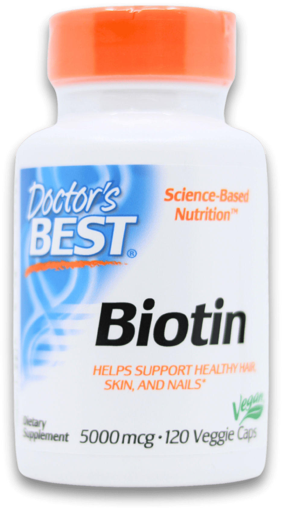 Doctor's Best Biotin 5000mcg 120 Veggie Cap