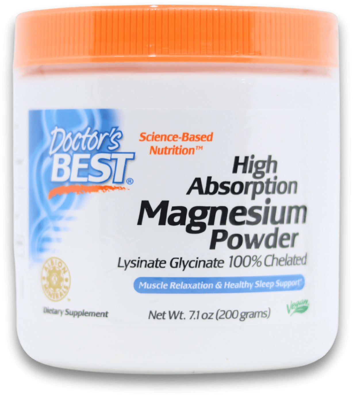 Doctor's Best High Absorption Magnesium Powder 200g