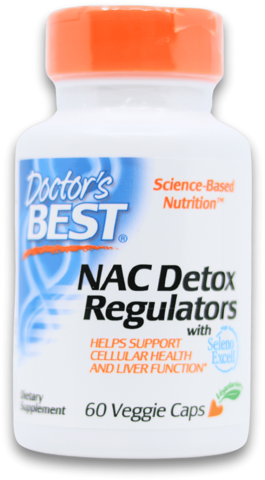 Doctor's Best NAC Detox Regulators 60 Veggie Capsules