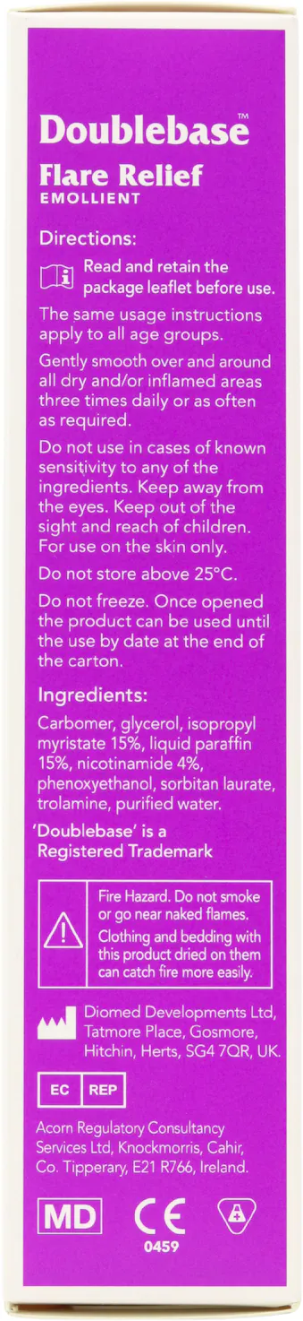 Doublebase Flare Relief Emollient 100g - 2