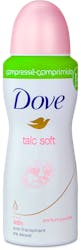 Dove Aerosol Deodorant Talc Soft Compressed 100ml