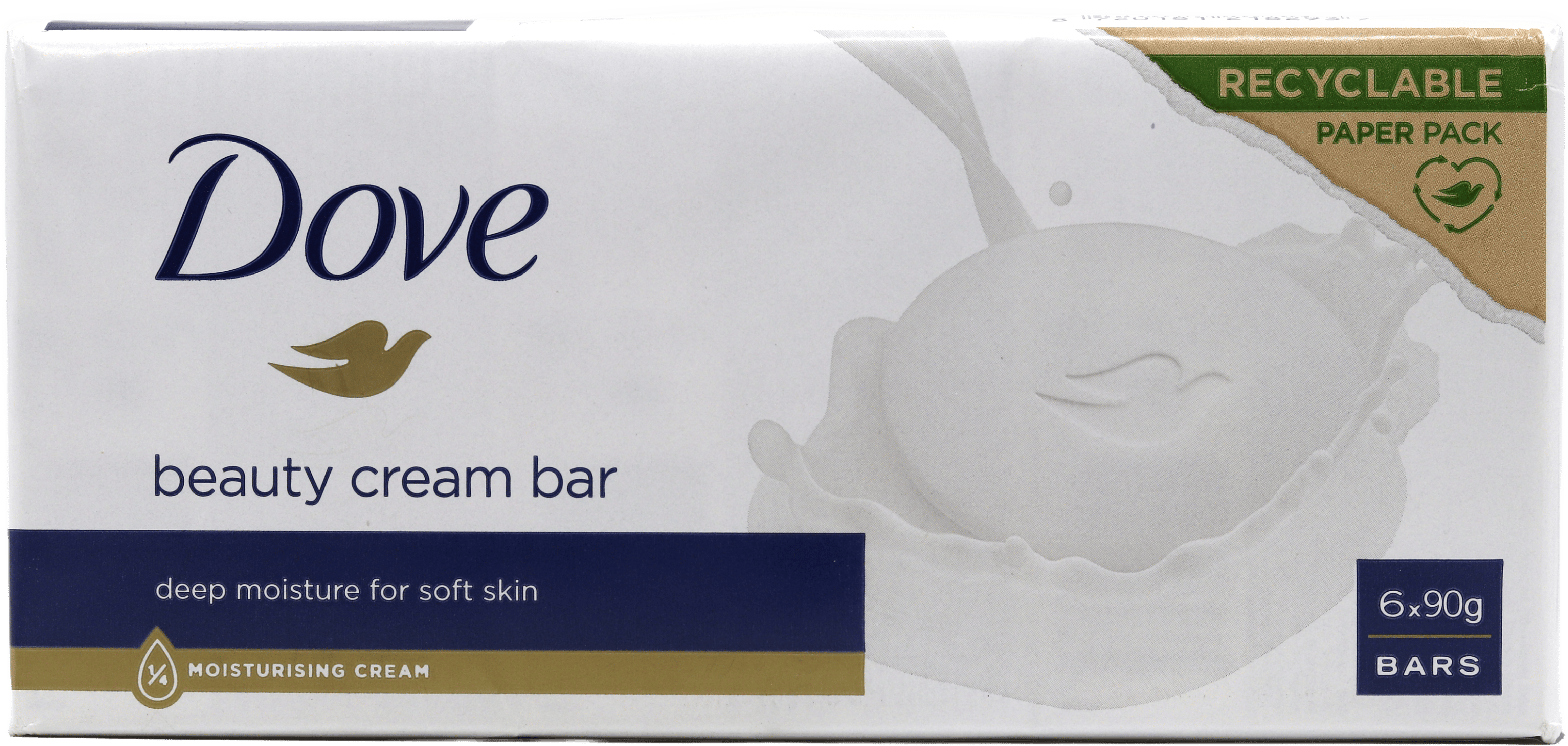 Dove Beauty Cream Bars 6 x 90g