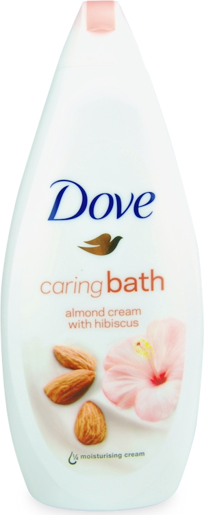 Photos - Shower Gel Dove Caring Bath Almond Cream  750ml 