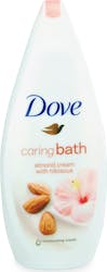 Dove Caring Bath Almond Cream Shower Gel 750ml