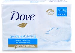 Dove Gentle Exfoliating Beauty Cream Bar 100g 4 Pack