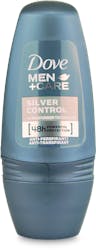 Dove Men Silver Control Antiperspirant Deodorant Roll On 50ml