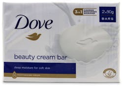 Dove Original Beauty Cream Bar 90g x 2 Pack