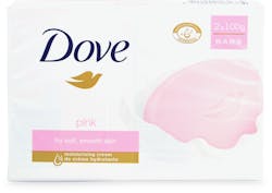 Dove Pink Bar 100g 2 Pack