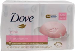 Dove Soap Pink 4x90g Bar