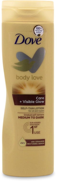 Photos - Cream / Lotion Dove Visible Glow Self-Tan Medium-Dark 250ml 