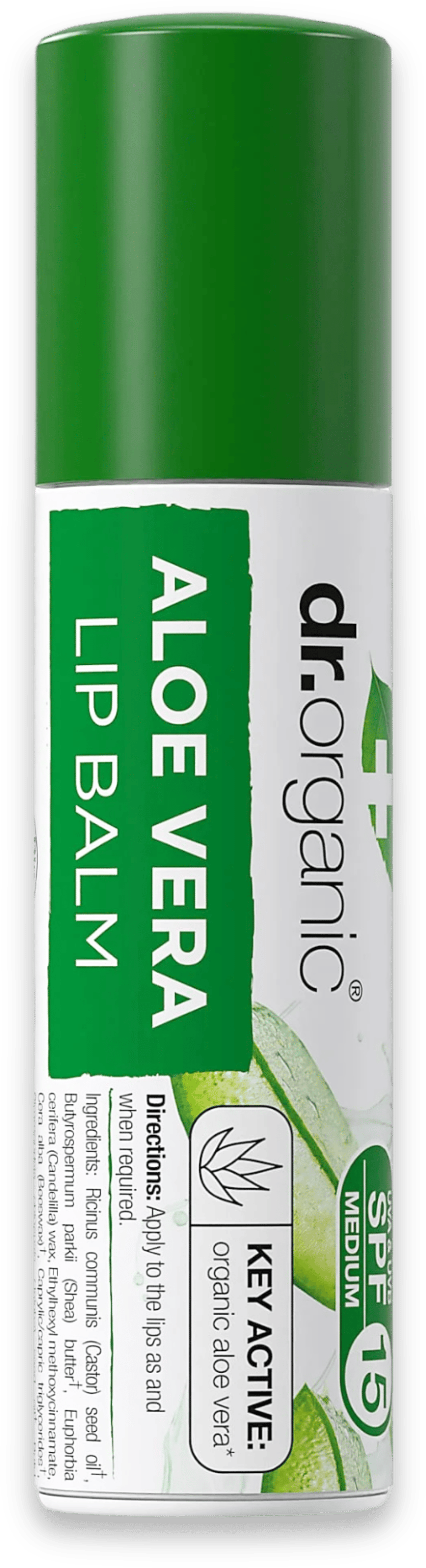 Dr. Organic Aloe Vera Lipbalm 5.7ml