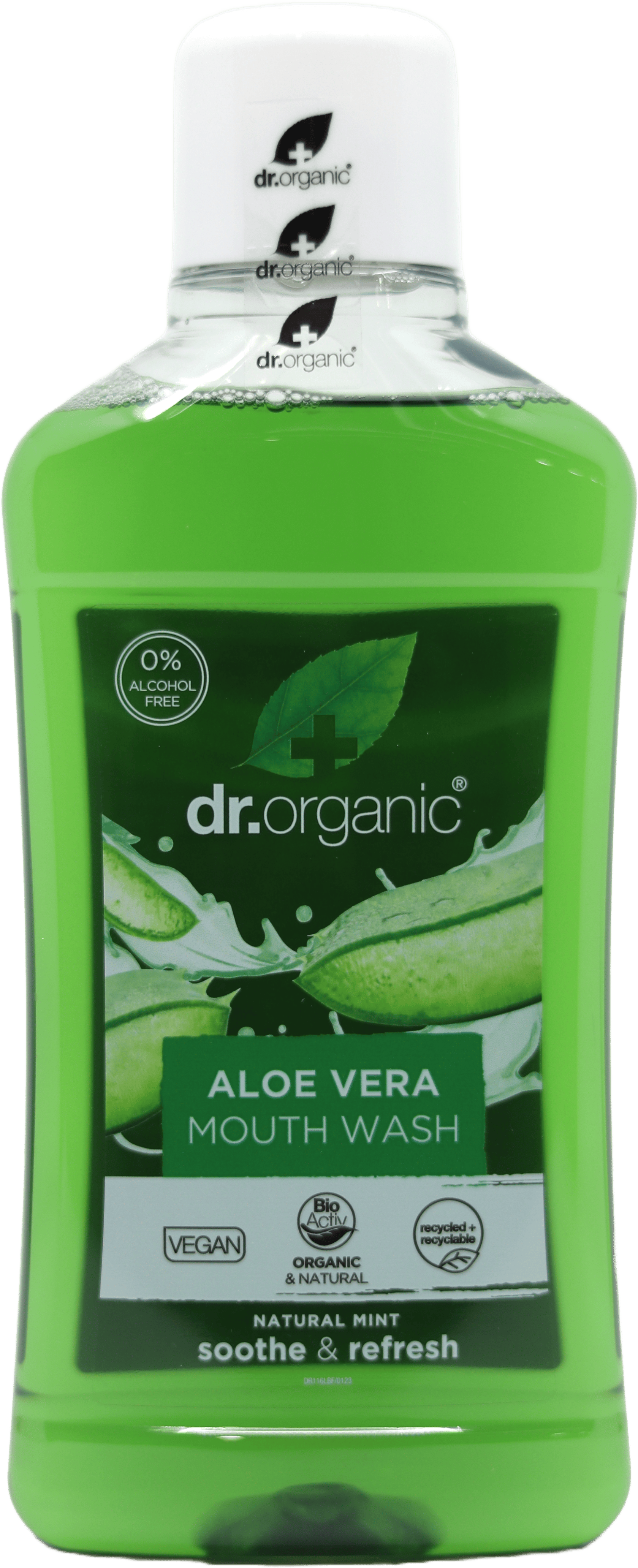 Dr. Organic Aloe Vera Mouthwash 500ml
