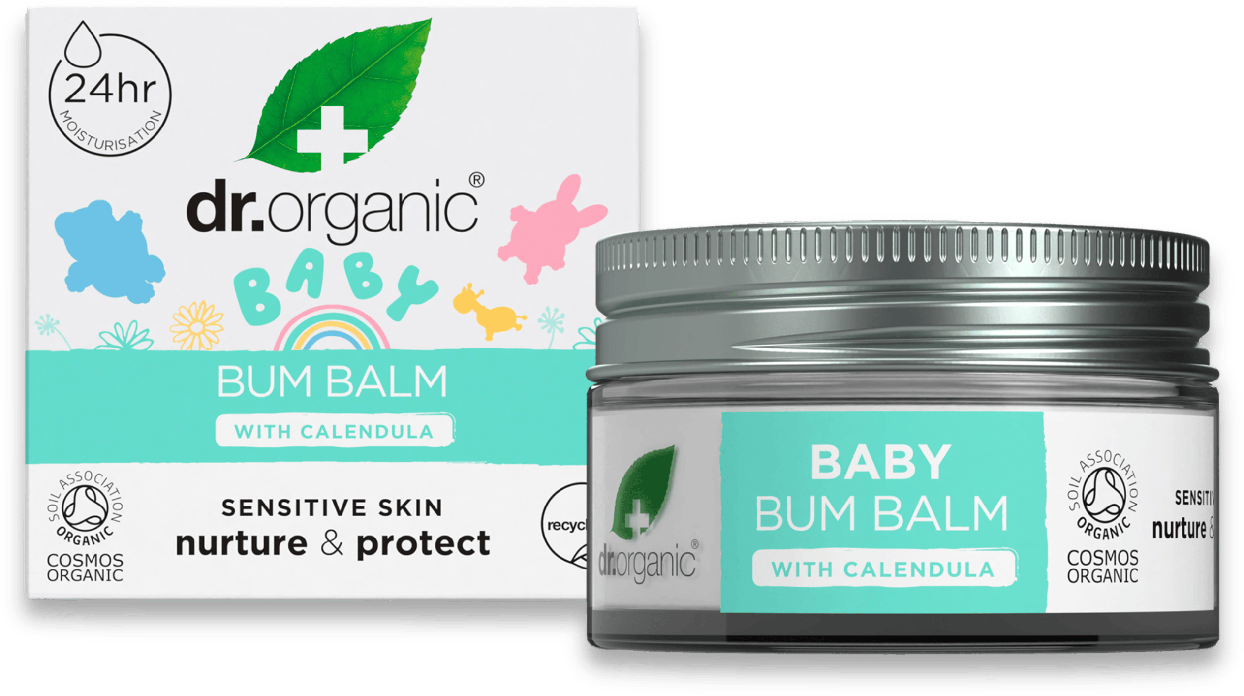 Dr. Organic Baby Bum Balm with Calendula 50ml