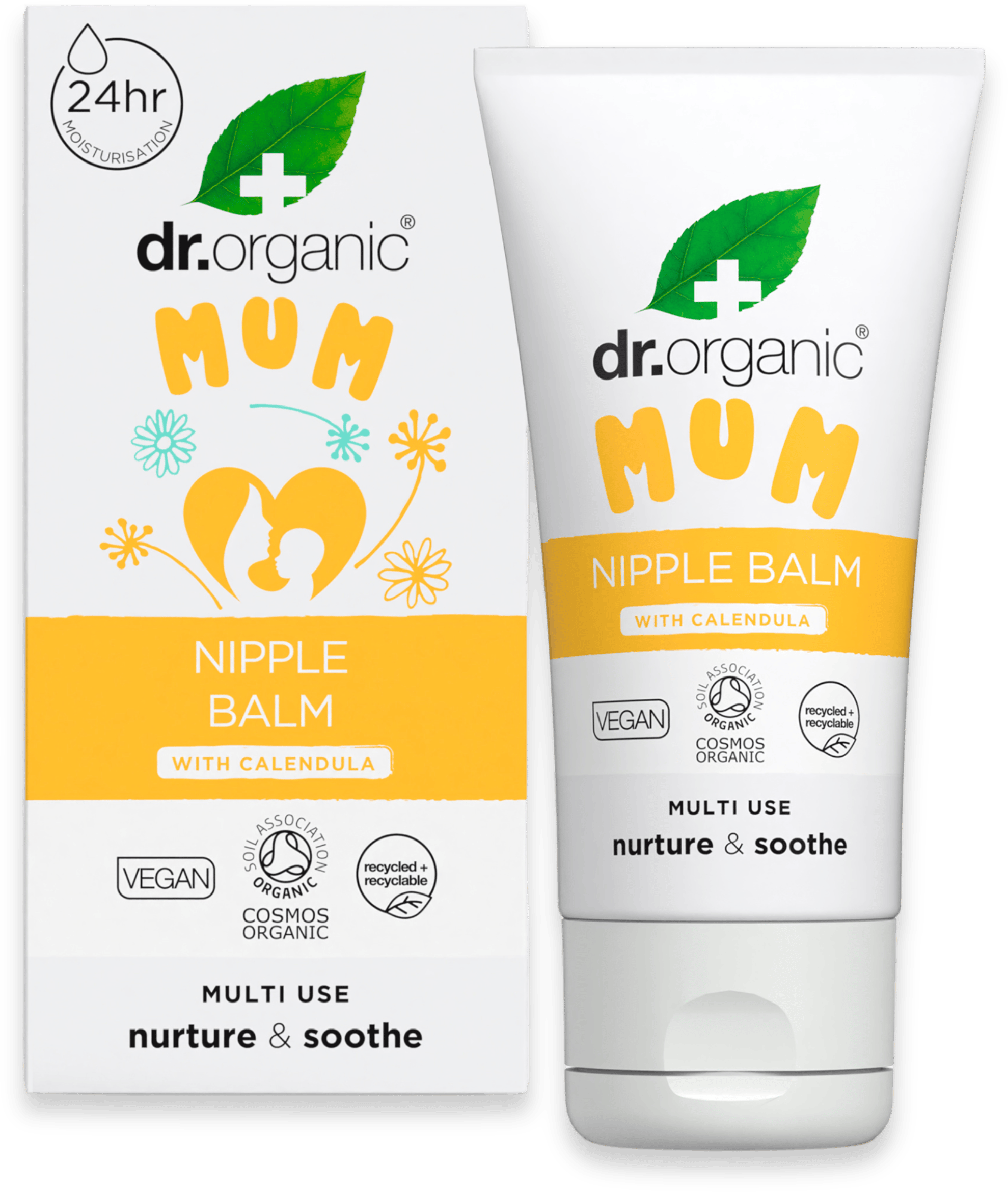 Dr. Organic Mum Nipple Balm with Calendula 30ml