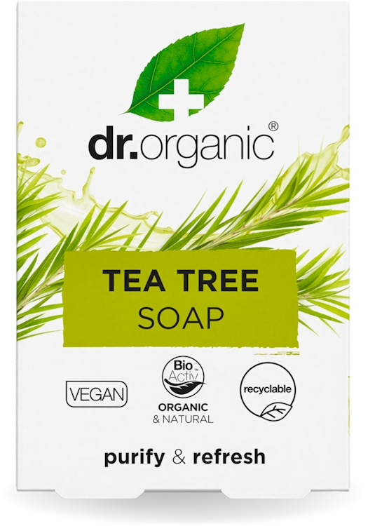 Photos - Soap / Hand Sanitiser Dr. Organic Tea Tree Soap Bar