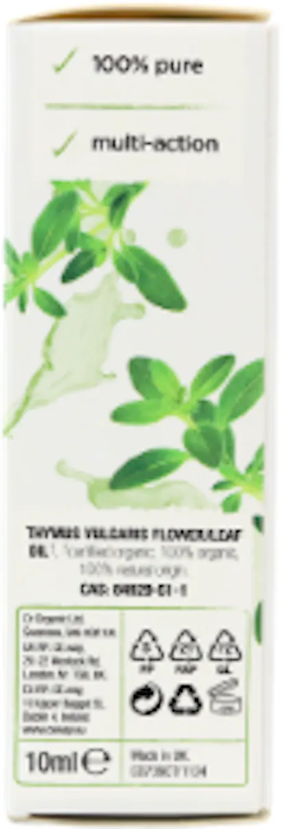 Dr. Organic Thyme Essential Oil 10ml - 2