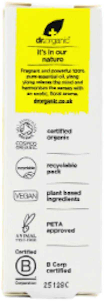 Dr. Organic Ylang Ylang Essential Oil 10ml - 3