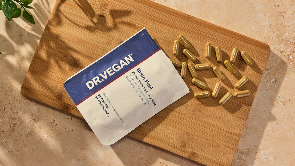 DR.VEGAN Brain Fuel Focus, Memory & Cognition 30 Capsules - 2