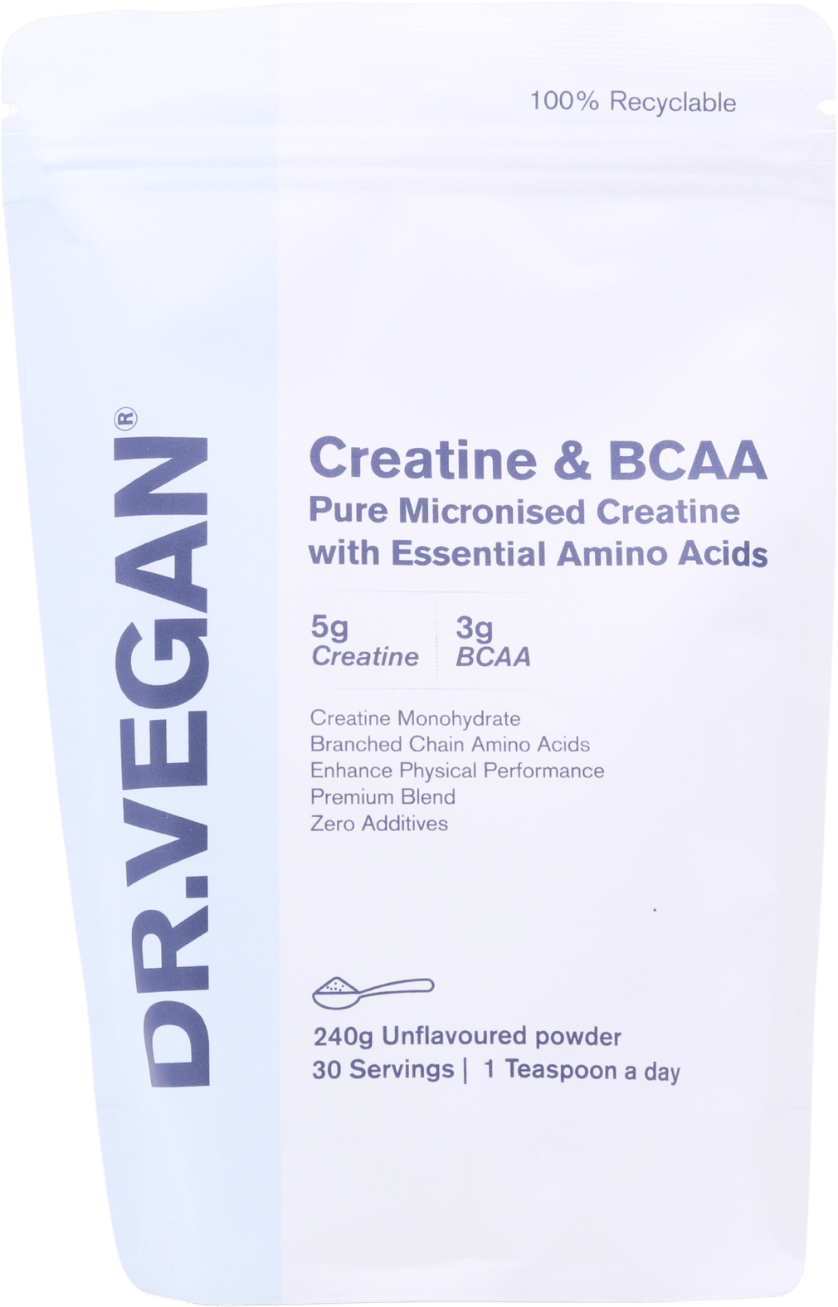 DR. VEGAN Creatine & BCAA Unflavoured 240g