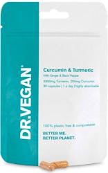 DR.VEGAN Curcumin & Turmeric 30 Capsules