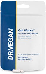 DR.VEGAN Gut Works Pre & Probiotic 50bn CFU 30 Capsules