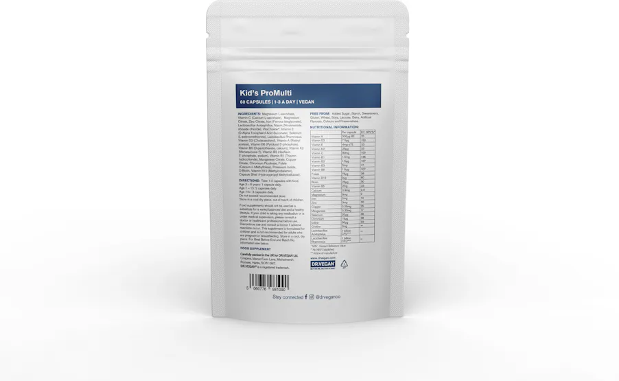 DR. VEGAN Kid's ProMulti 60 Capsules - 2
