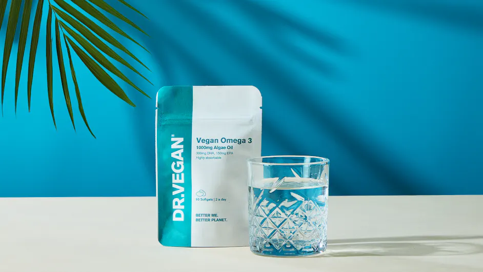 DR.VEGAN Vegan Omega 3 300mg DHA 150 EPA 60 Softgels - 2