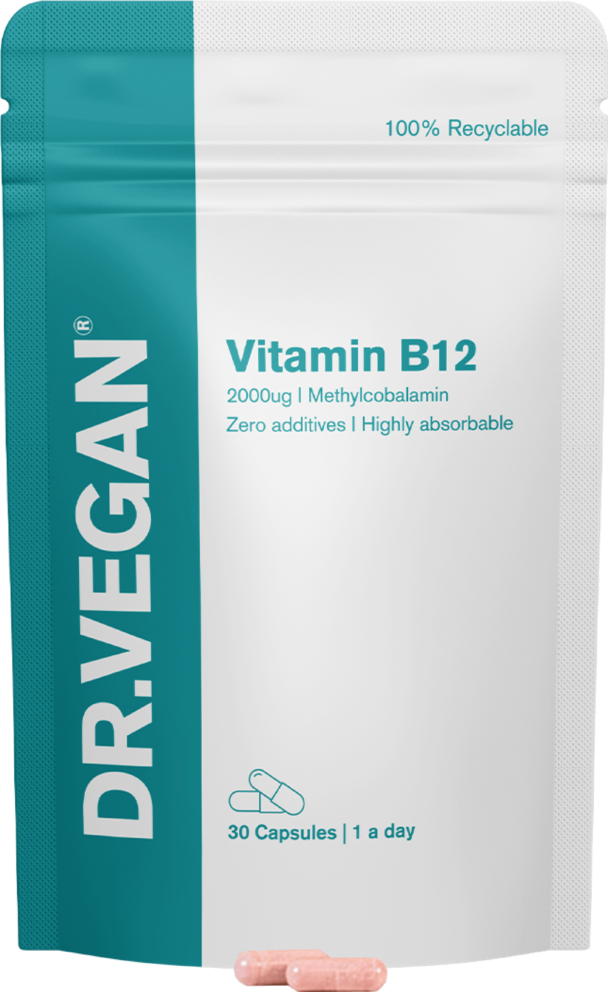 DR.VEGAN Vitamin B12 2000ug 30 Capsules