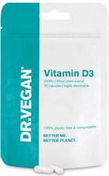 DR.VEGAN Vitamin D3 2500iu 30 Capsules