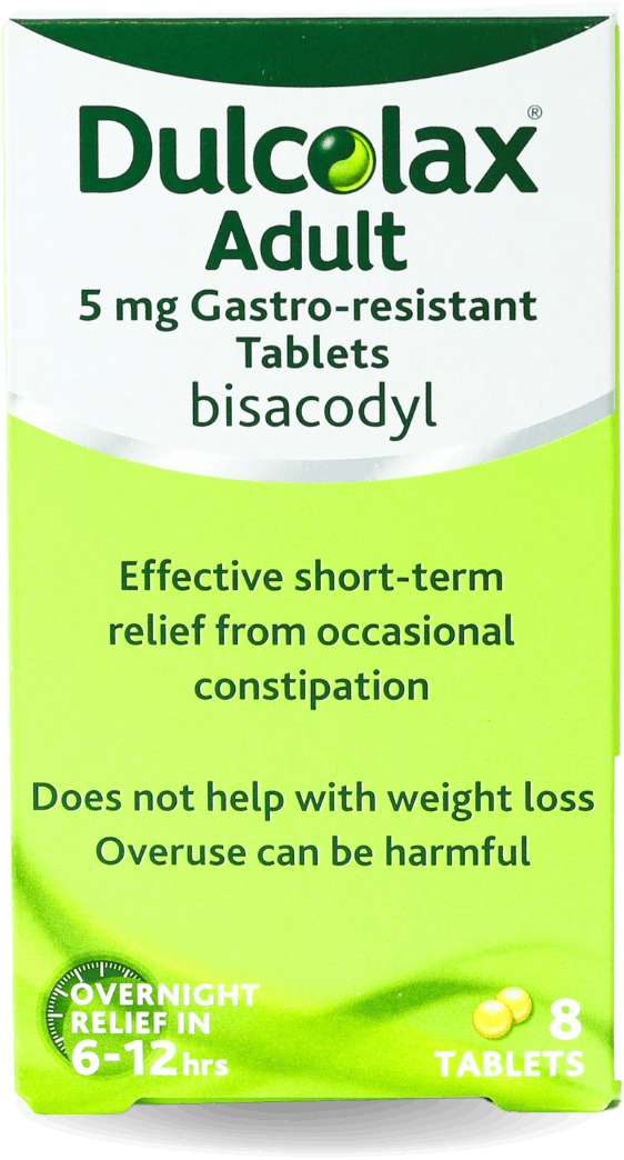 Dulcolax 5mg 8 Tablets
