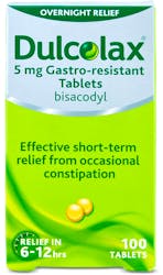 Dulcolax 5mg Gastro-Resistant 100 Tablets